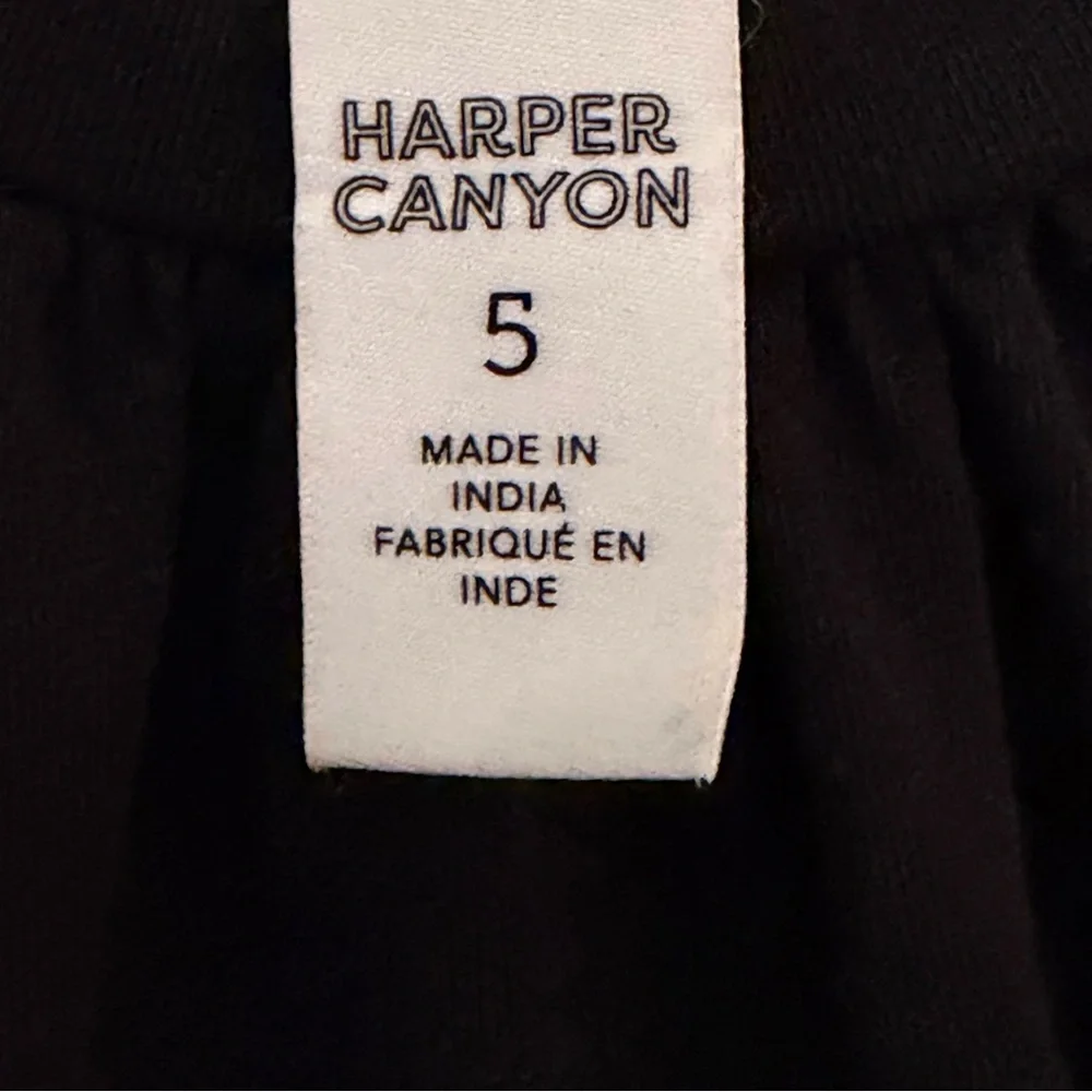 Harper Canyon Black Long Sleeve Tee